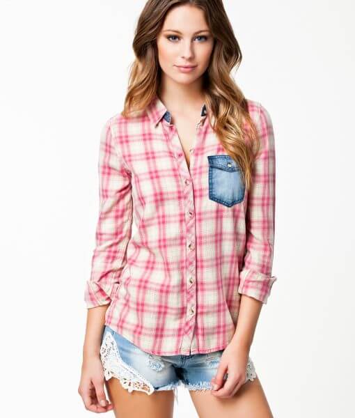 womans flannel